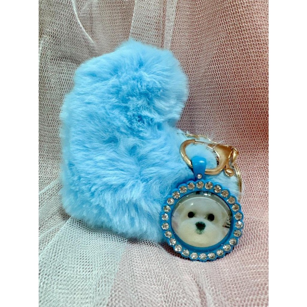 毛絨款愛心鑰匙圈&愛心水晶鑰匙圈/來圖訂製✅會給成品照💕(現貨供應、2日內快速出貨)★★★★★超優質😍超優惠~-細節圖8