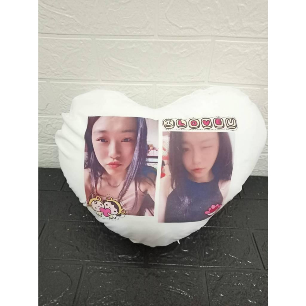客製化愛心抱枕(雙面圖)✅會給成品照💕(現貨供應、2日內快速出貨)★★★★★超優質抱枕😍超優惠~-細節圖5