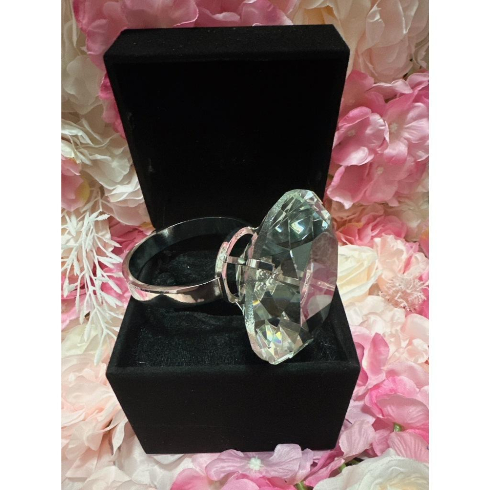 客製化水晶/大鑽石/大鑽戒/8cm✅會給成品照💕(現貨供應、2日內快速出貨)★★★★★超優質😍超優惠~-細節圖4