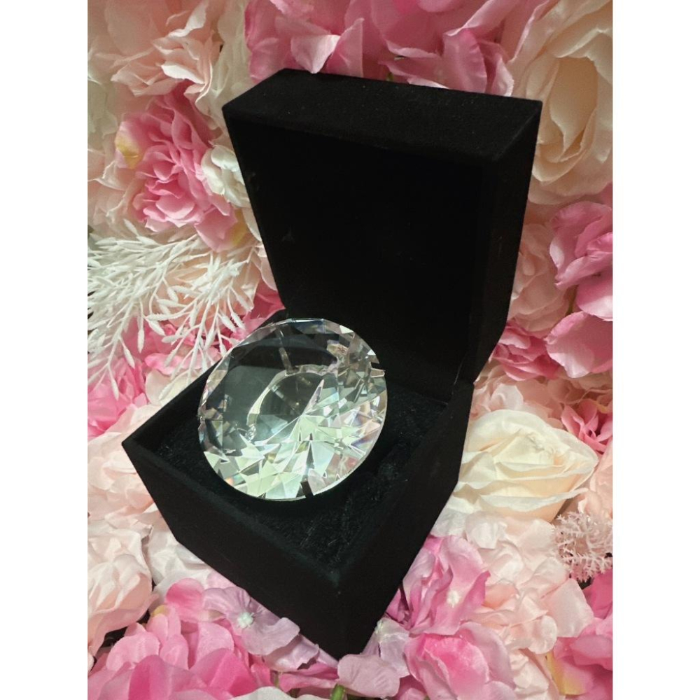客製化水晶/大鑽石/大鑽戒/8cm✅會給成品照💕(現貨供應、2日內快速出貨)★★★★★超優質😍超優惠~-細節圖5