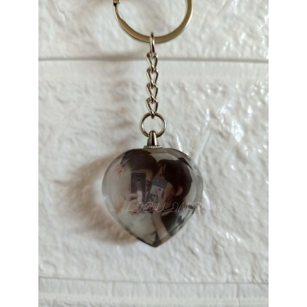 客製化水晶透明鑰匙圈 ✅會給成品照💕(現貨供應、2日內快速出貨)★★★★★超優質😍超優惠~-細節圖4