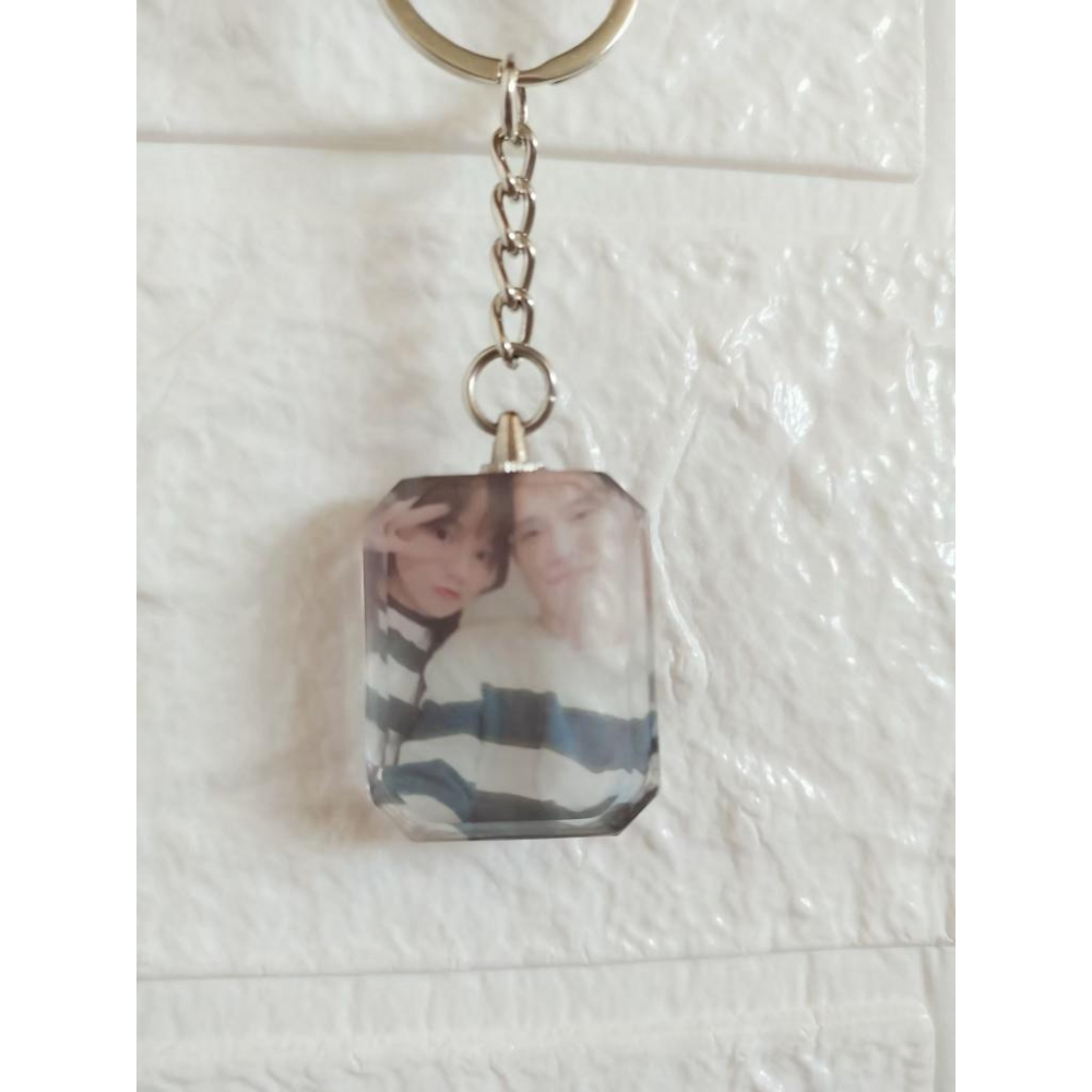 客製化水晶透明鑰匙圈 ✅會給成品照💕(現貨供應、2日內快速出貨)★★★★★超優質😍超優惠~-細節圖6