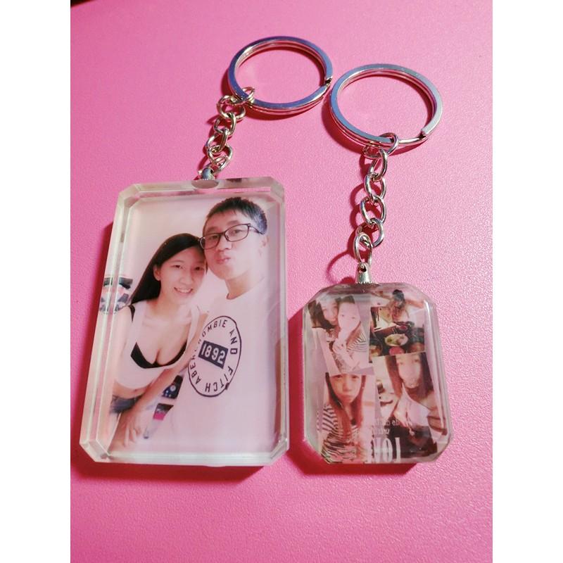 客製化水晶透明鑰匙圈 ✅會給成品照💕(現貨供應、2日內快速出貨)★★★★★超優質😍超優惠~-細節圖9