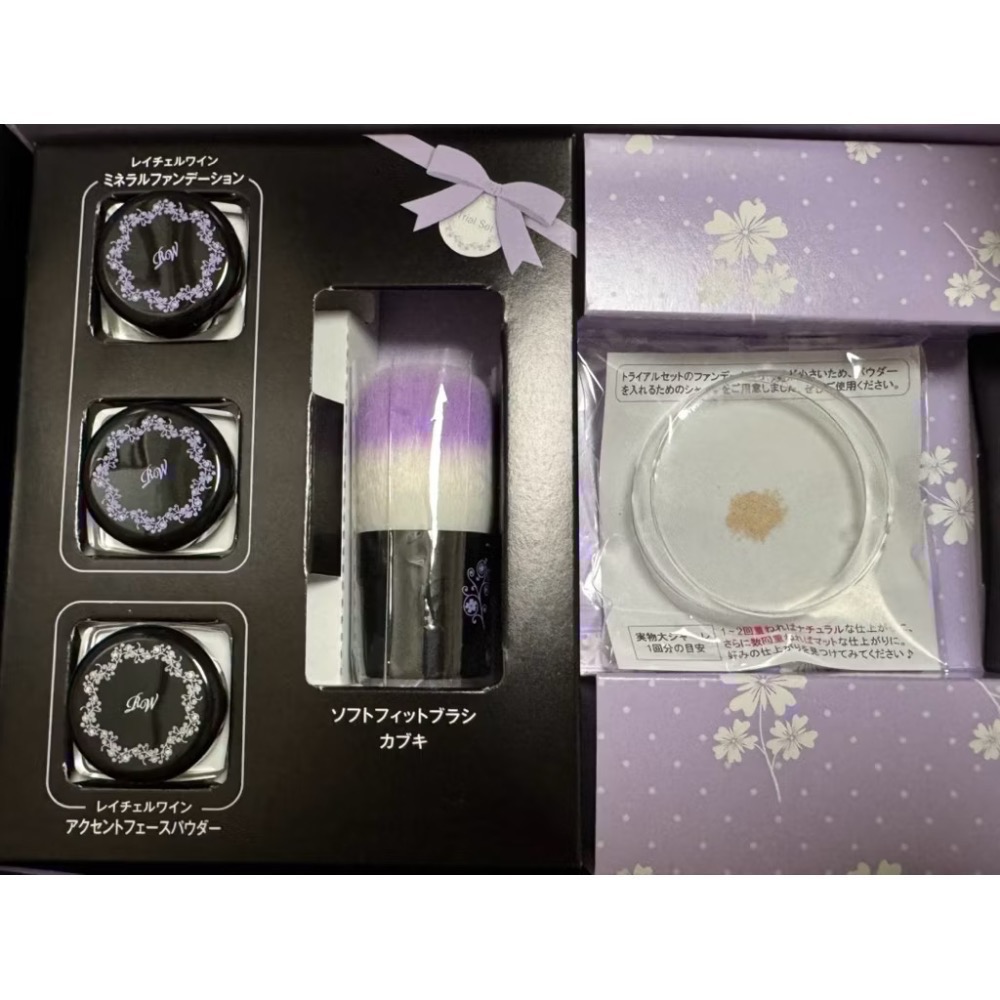 現貨 日本版 瑞秋懷恩 Rachel Wine 完美底妝體驗組 礦物彩妝 礦物底妝 醫美雷射術後、孕媽咪化妝品 醫美術後-細節圖6