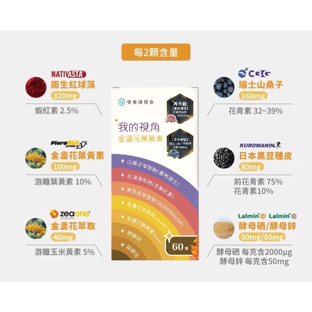現貨 效期2027.09.07 營養師輕食 我的視角葉黃素 保健食品 我的視角金盞花葉黃素 金盞花葉黃素 葉黃素 金盞花-細節圖3