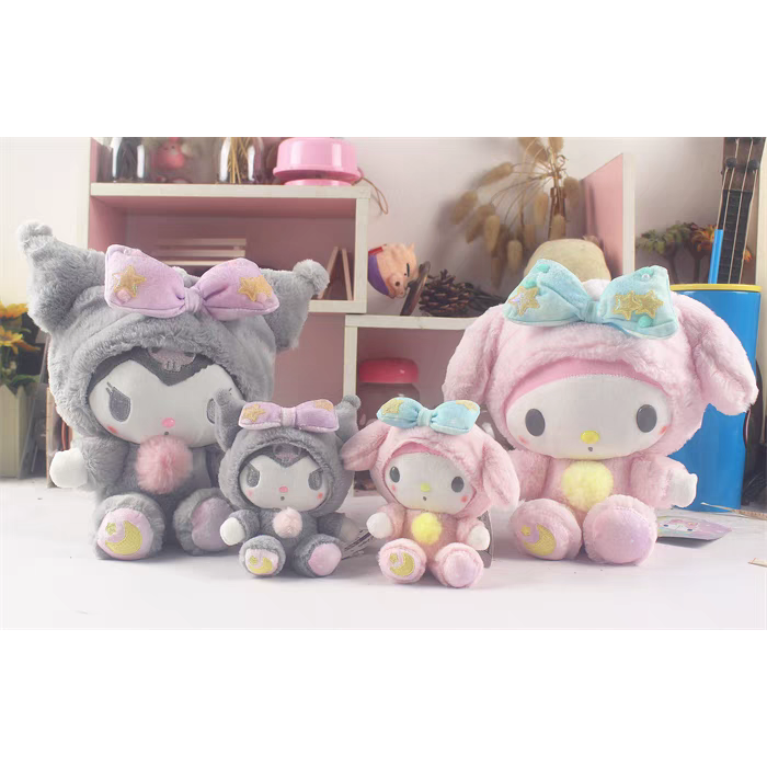 三麗鷗星空裝扮毛絨公仔玩偶-細節圖3