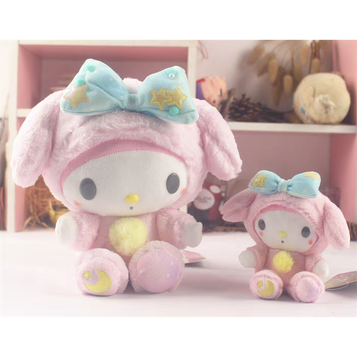 三麗鷗星空裝扮毛絨公仔玩偶-細節圖6