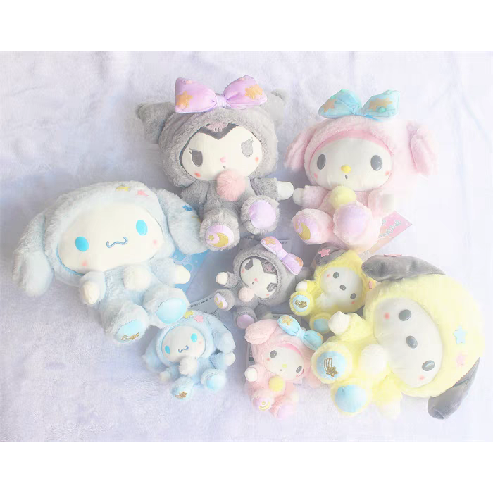 三麗鷗星空裝扮毛絨公仔玩偶-細節圖9