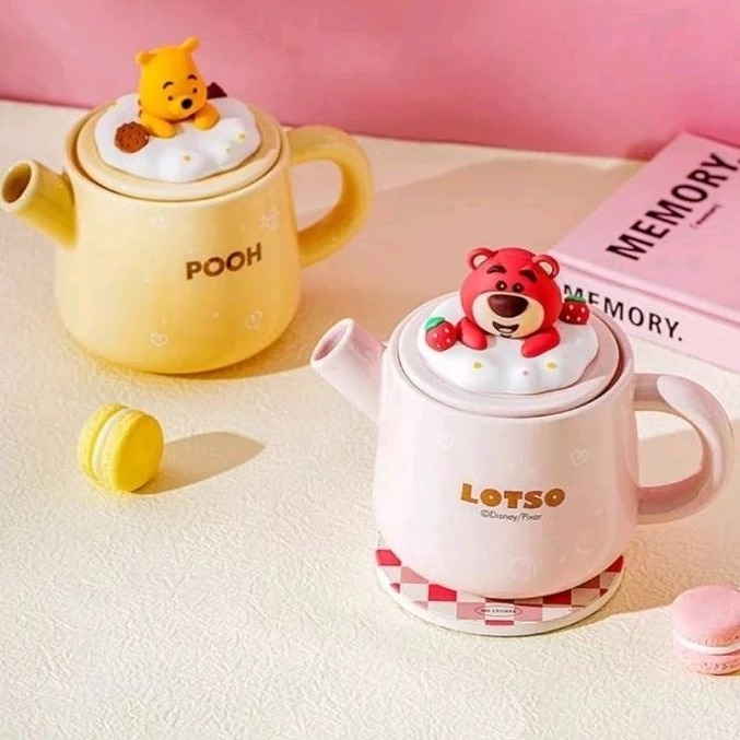 迪士尼陶瓷高顏質茶壺套裝-細節圖8