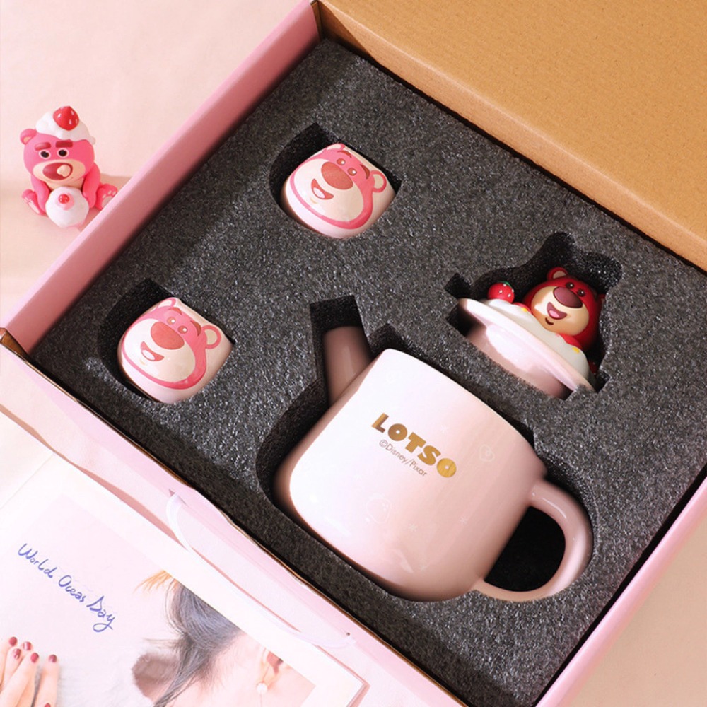 迪士尼陶瓷高顏質茶壺套裝-細節圖9