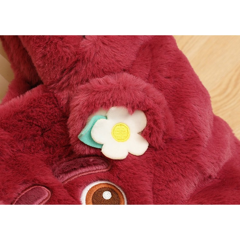 迪士尼毛絨手提單肩包-細節圖6