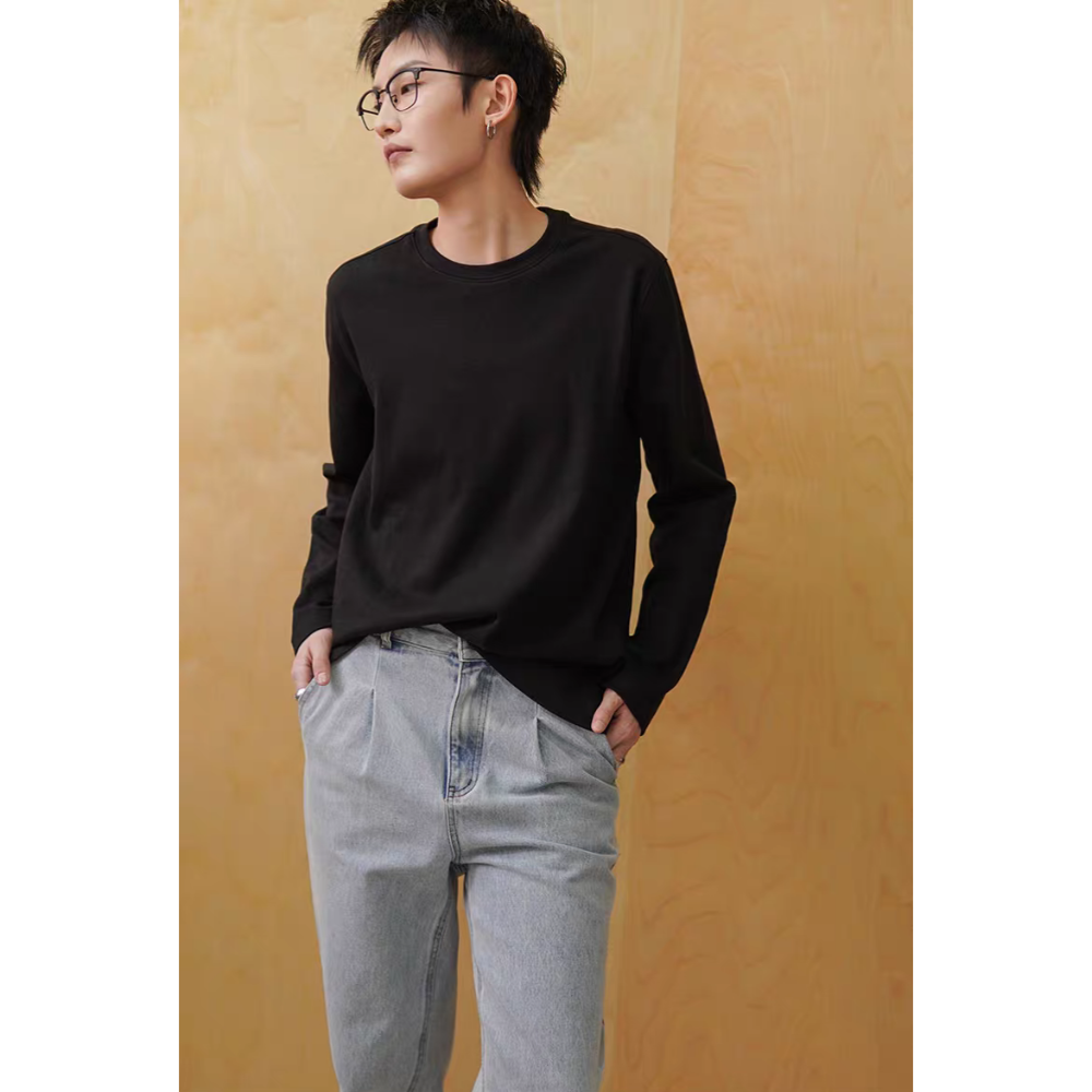 彩虹條碼長袖上衣-細節圖4