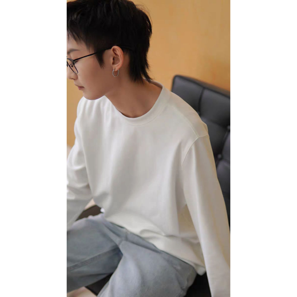 彩虹條碼長袖上衣-細節圖7