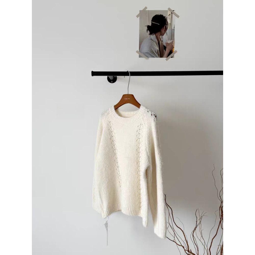 秋冬款韓版軟糯寬鬆毛衣-規格圖10