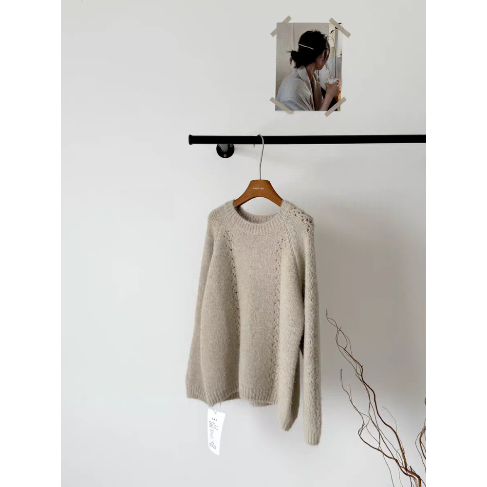 秋冬款韓版軟糯寬鬆毛衣-規格圖10