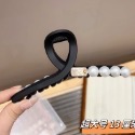 現貨💕早春時尚氣質愛心字母抓夾女韓版大號後腦勺盤發鯊魚夾髮夾髮飾-規格圖5