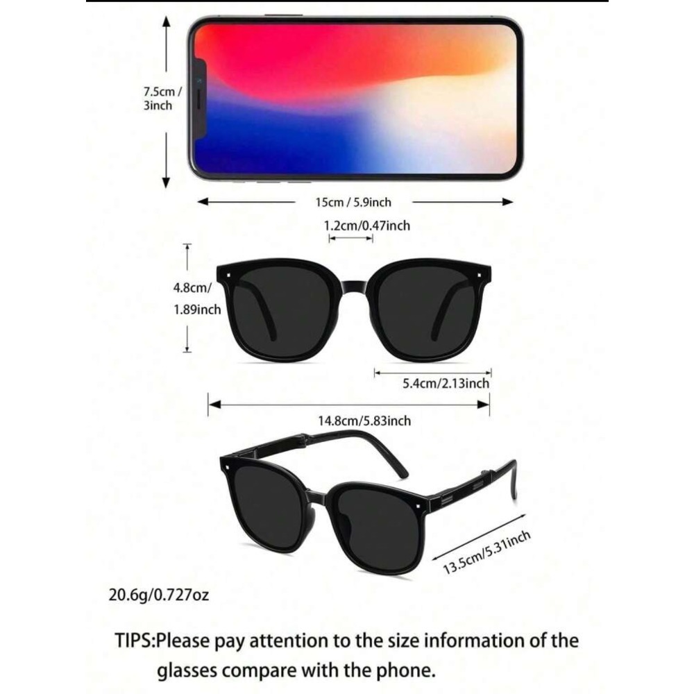 現貨折疊造型眼鏡 眼鏡 造型眼鏡 摺疊眼鏡 遮陽 眼鏡-細節圖3