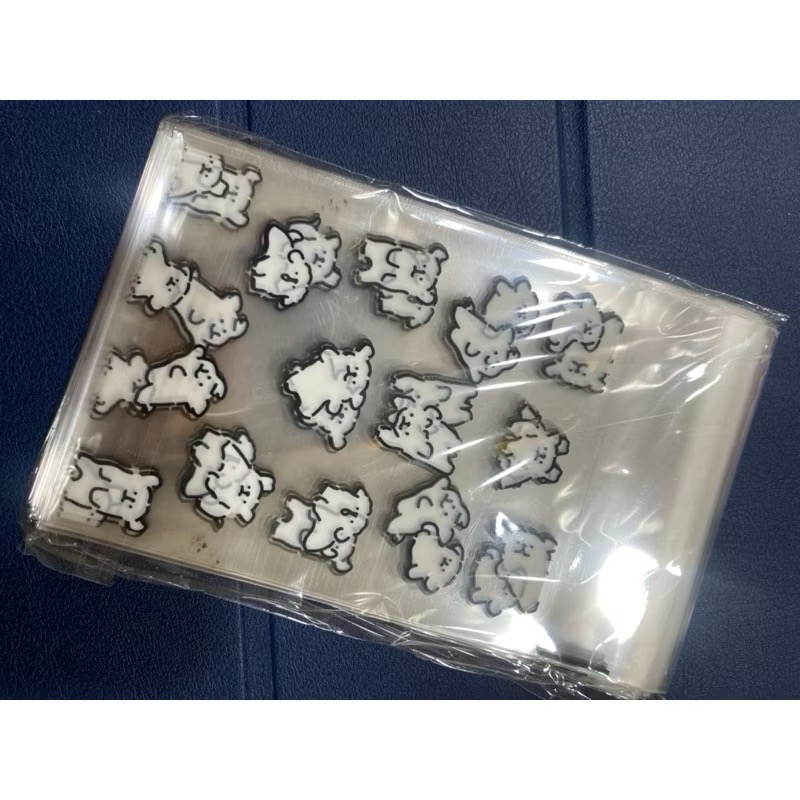 現貨24小時出貨🌈可愛小貓咪自封袋愛豆小卡包裝袋ins打包袋禮品袋首飾耳釘收納袋-細節圖2