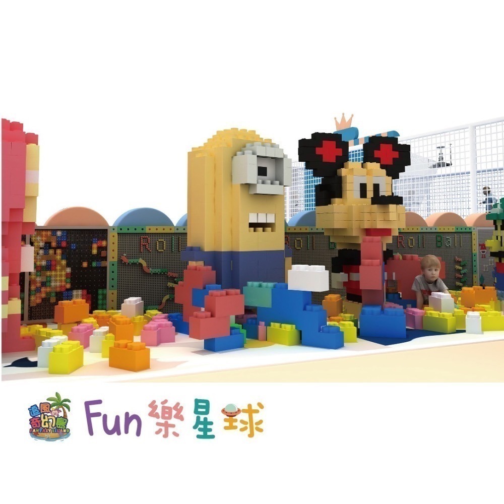 奇幻島 夢時代旗艦店 AI機器人星球 兒童全日通玩票 高雄統一夢時代購物中心追風奇幻島 票券-細節圖3