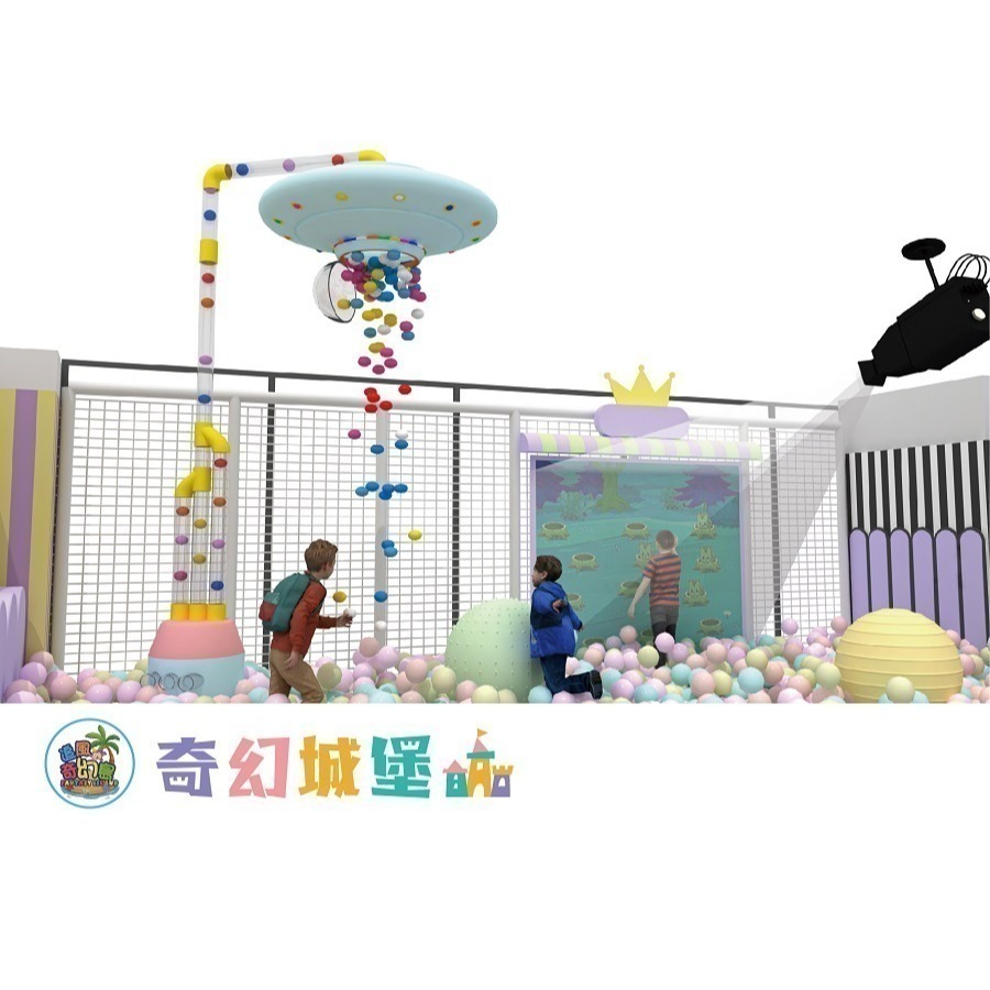 奇幻島 全新打造中壢旗艦店【奇幻城堡】全區親子套票一大一小使用  追風奇幻島 A19中壢店 票券 優惠票-細節圖3