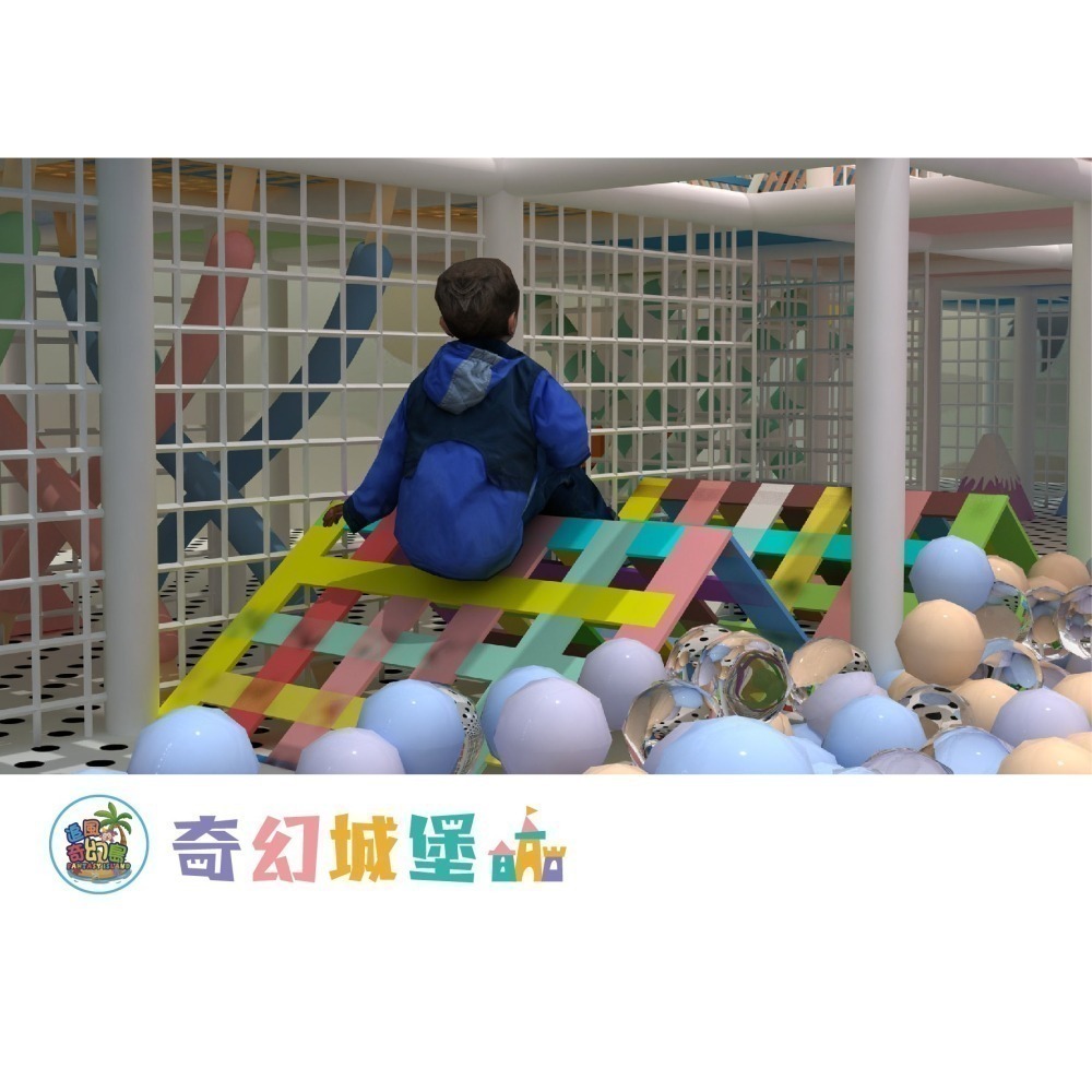 奇幻島 全新打造中壢旗艦店【奇幻城堡】全區親子套票一大一小使用  追風奇幻島 A19中壢店 票券 優惠票-細節圖5
