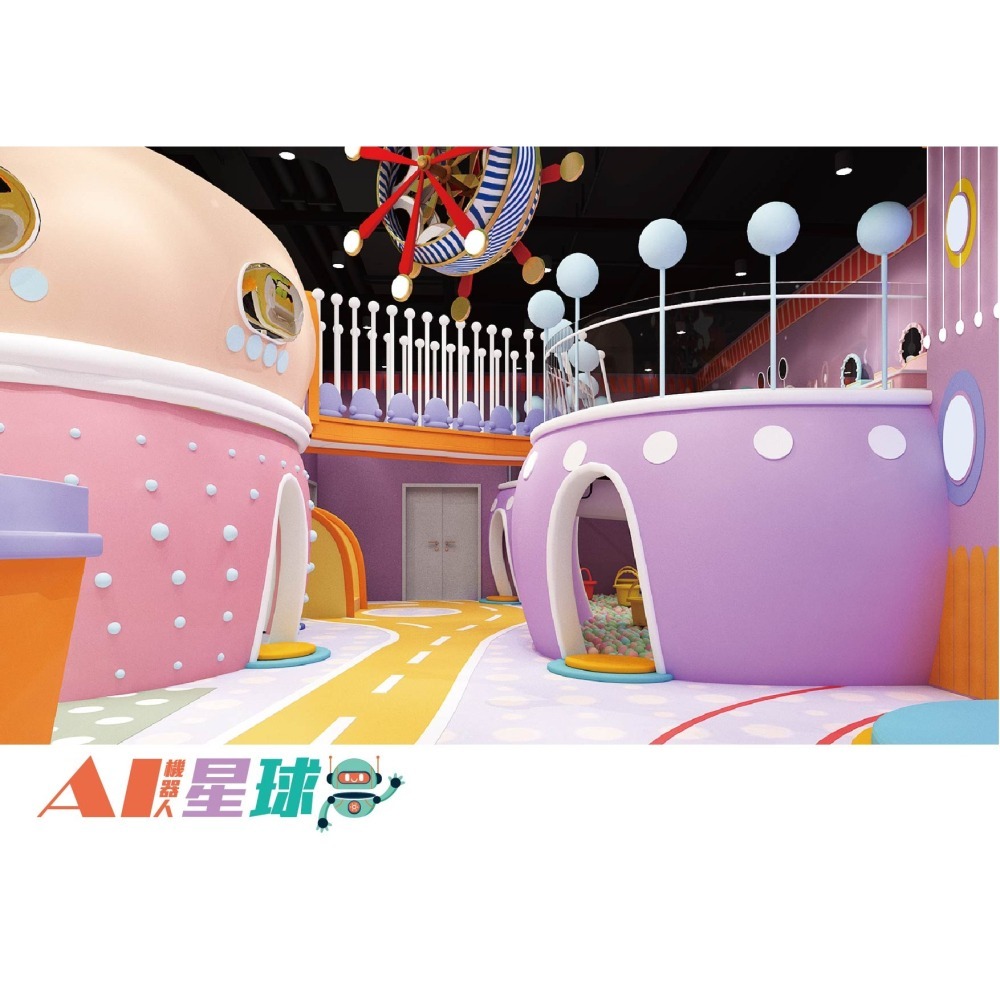 奇幻島AI機器人星球 奇幻島夢時代旗艦店【AI機器人星球】- 五區合一 兒童全日𣈱玩票 AI機器人星球 追風奇幻島-細節圖8