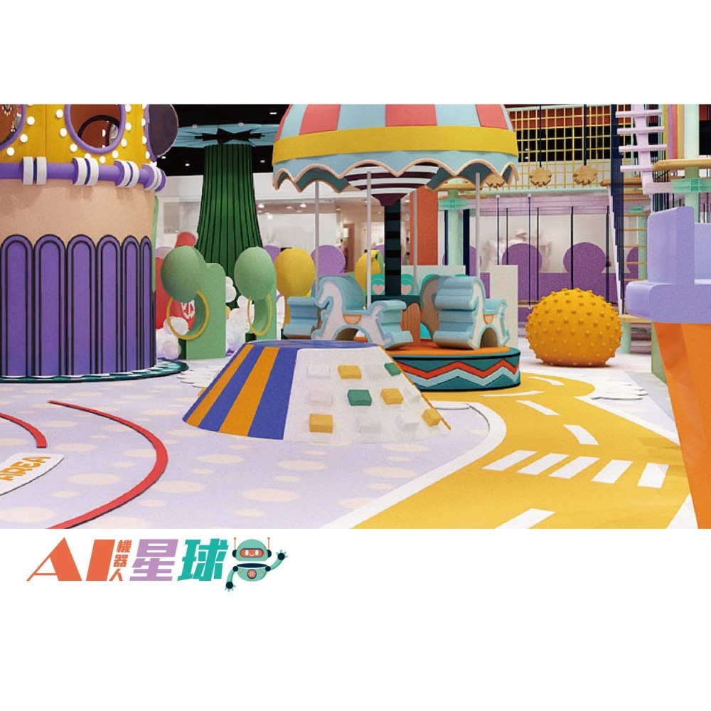 奇幻島AI機器人星球 奇幻島夢時代旗艦店【AI機器人星球】- 五區合一 兒童全日𣈱玩票 AI機器人星球 追風奇幻島-細節圖11