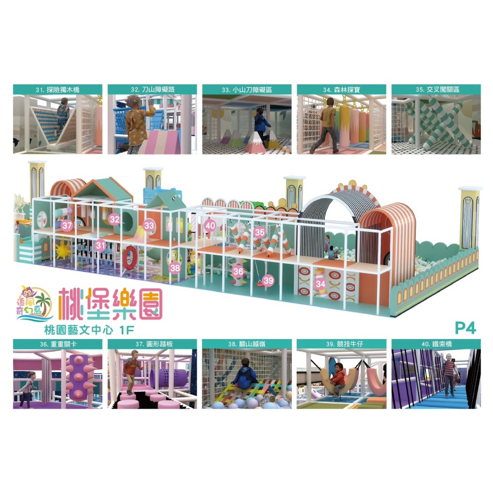 奇幻島 桃堡樂園 追風奇幻島 票券 親子票 門票-細節圖3