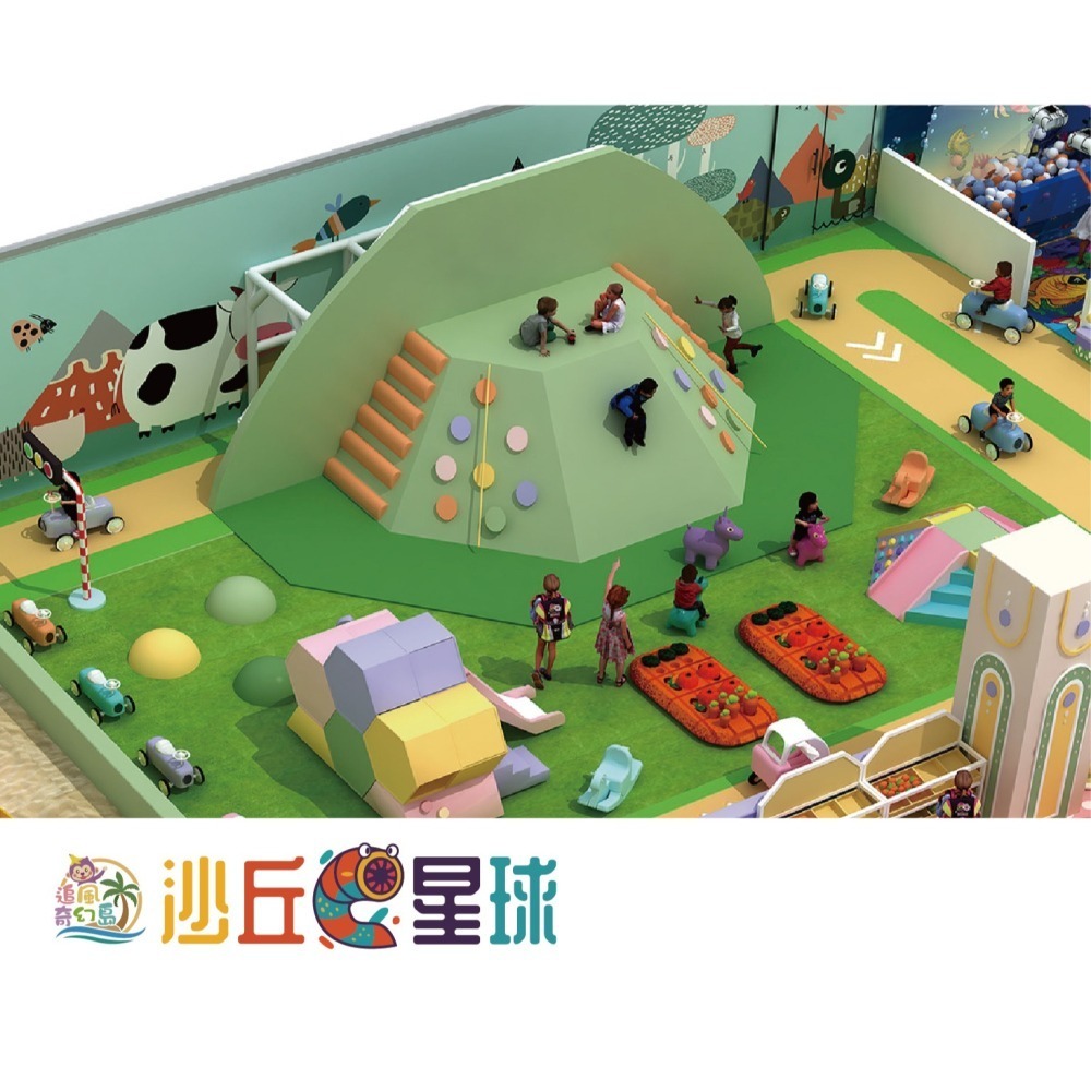 台中麗寶  沙丘星球 追風奇幻島 親子票1大1小使用 票券 門票-細節圖5