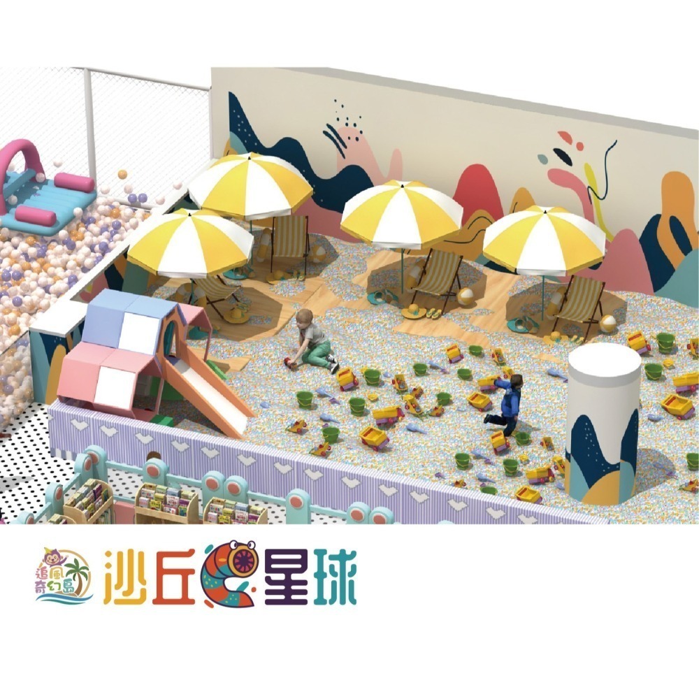 台中麗寶  沙丘星球 追風奇幻島 親子票1大1小使用 票券 門票-細節圖4