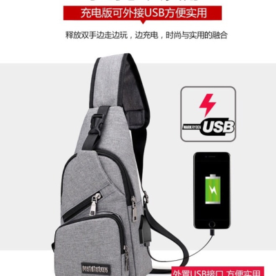 (現貨特價)2018正品 MeiJieLuo多功能 單肩包 胸包 後背包 充電包 休閒包 電腦包 騎行背包 韓版