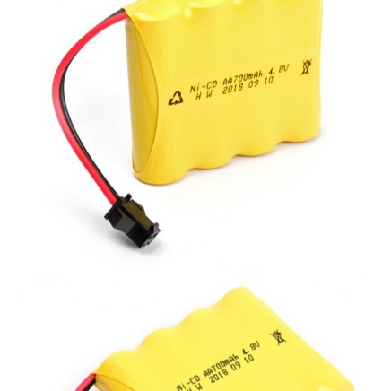 【台灣現貨】四驅車電池。充電電池- ni-cd aa700mah 4.8V 玩具車電池 變形車 翻鬥車 遙控車電池-細節圖8