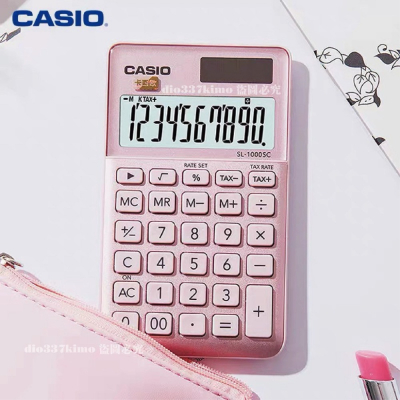 【台灣現貨】CASIO SL-1000SC 卡西歐計算機 10位數 獨立記憶體 百分比計算 CASIO計算機 計算機