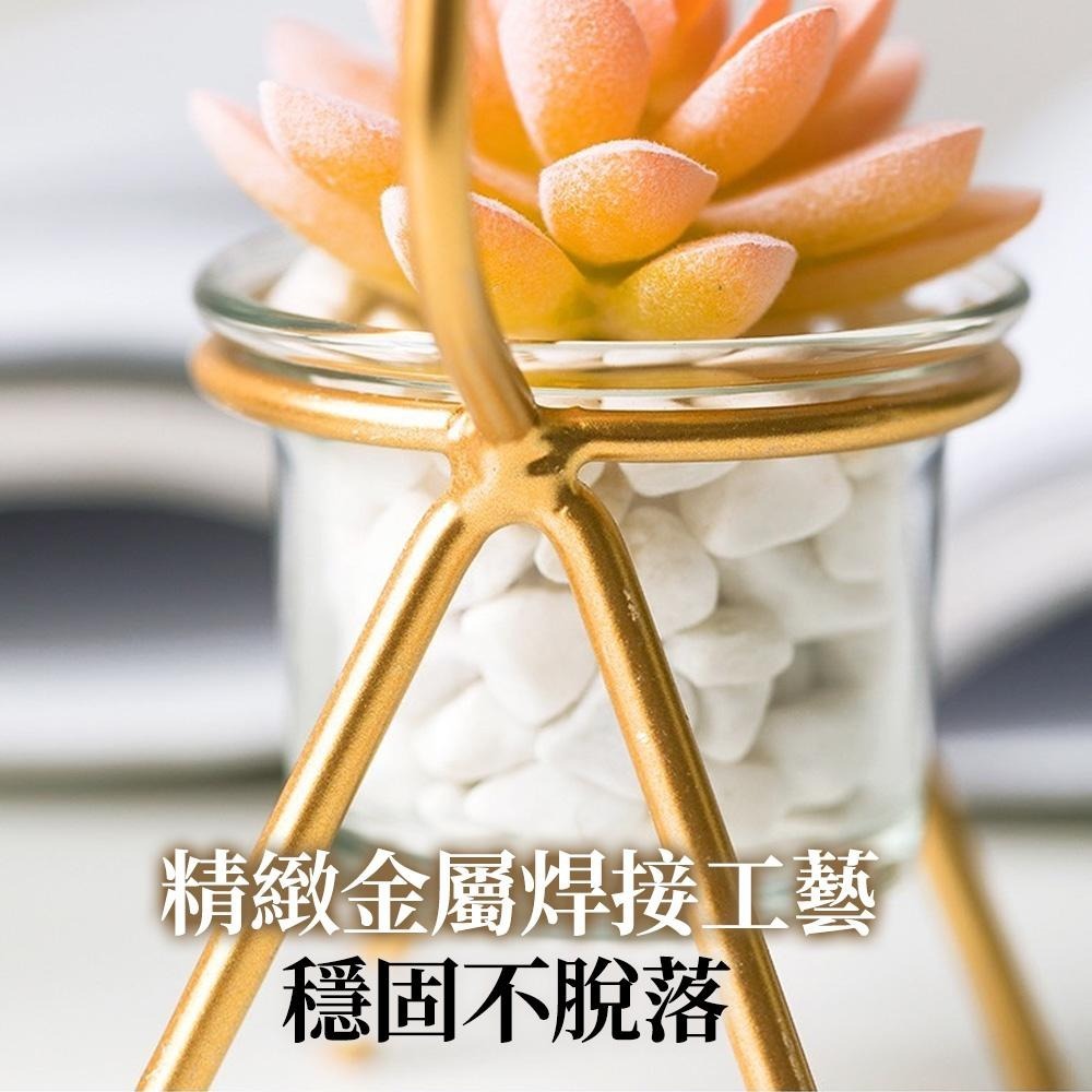 【送小蠟燭】小鹿金屬燭臺  花器 花瓶 燭臺花架二用款 燭台 蠟燭 花架 YES好生活-細節圖6