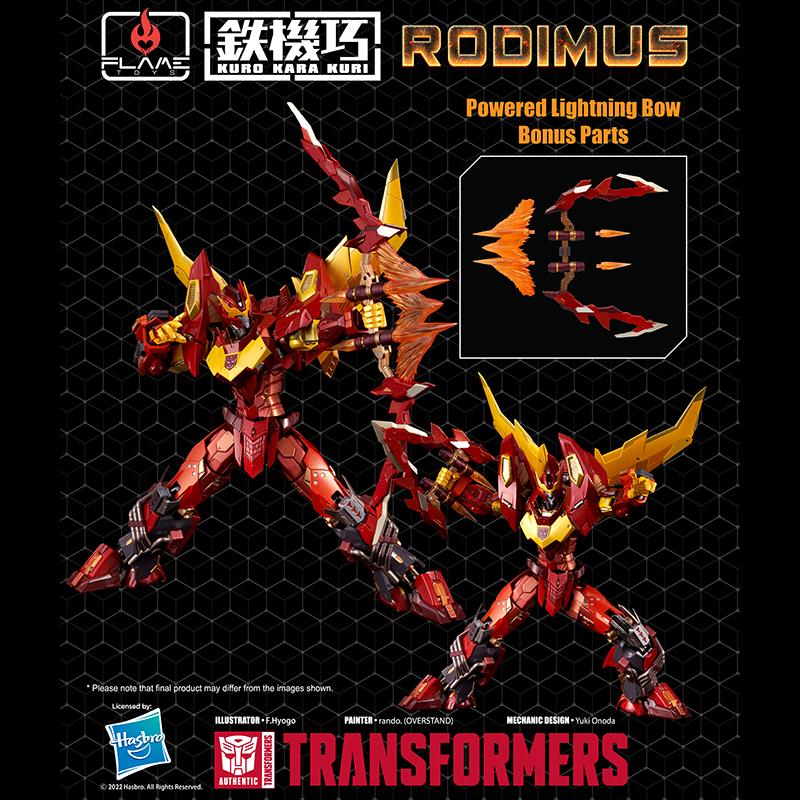 特典版 FLAME TOYS 鐵機巧 變形金剛 洛迪文 IDW-細節圖3