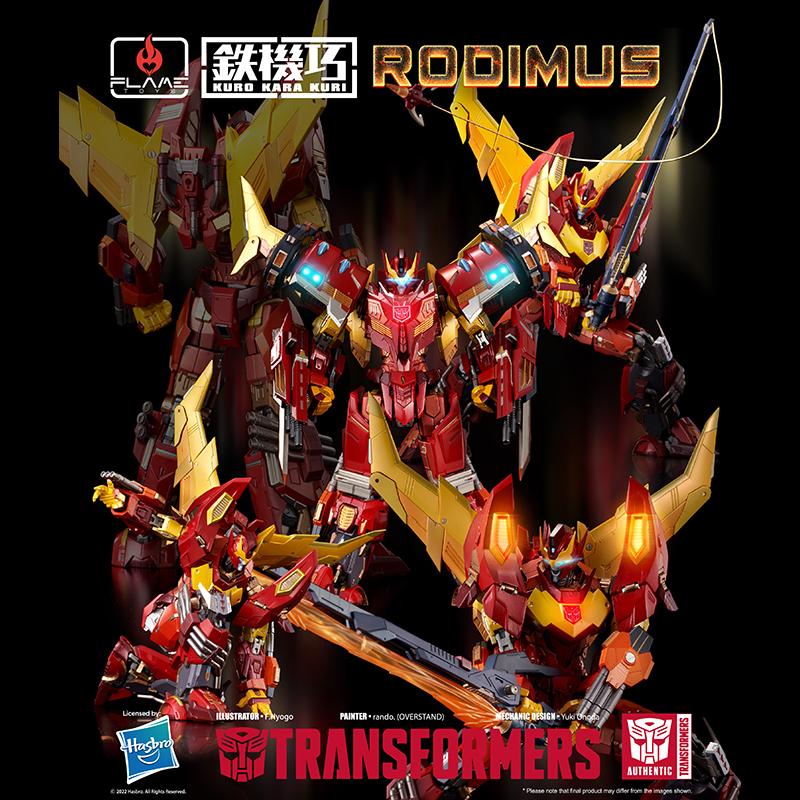 特典版 FLAME TOYS 鐵機巧 變形金剛 洛迪文 IDW-細節圖4