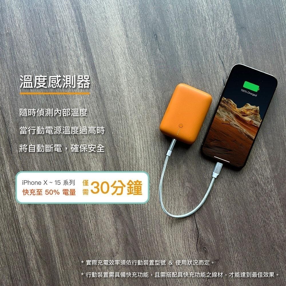 ENABLE 台灣製造 15月保固 ZOOM X2 10000mAh 20W PD/QC 口袋型雙向快充行動電源-細節圖5