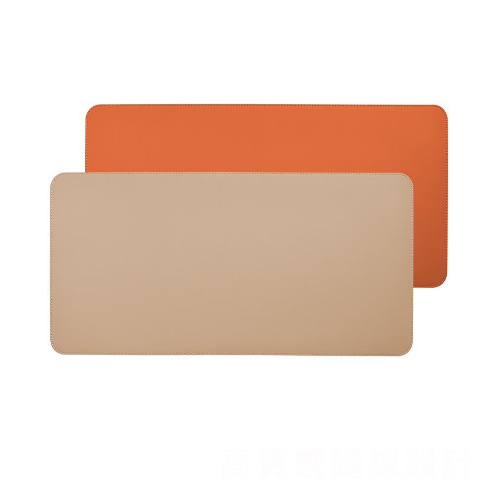 ENABLE【大尺寸賣場】買大送小 雙色皮革桌墊 滑鼠墊｜大尺寸 辦公桌墊/鍵盤滑鼠墊/寫字墊/餐桌墊精緻皮紋防水抗油-規格圖11