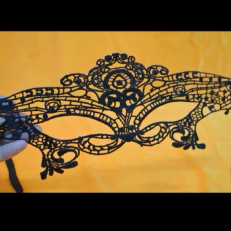 [EGO 最優惠]台灣🇹🇼現貨 女王 情趣蕾絲眼罩 性感化妝舞會面具 聖誕節用品 交換禮物 情趣用品-細節圖3