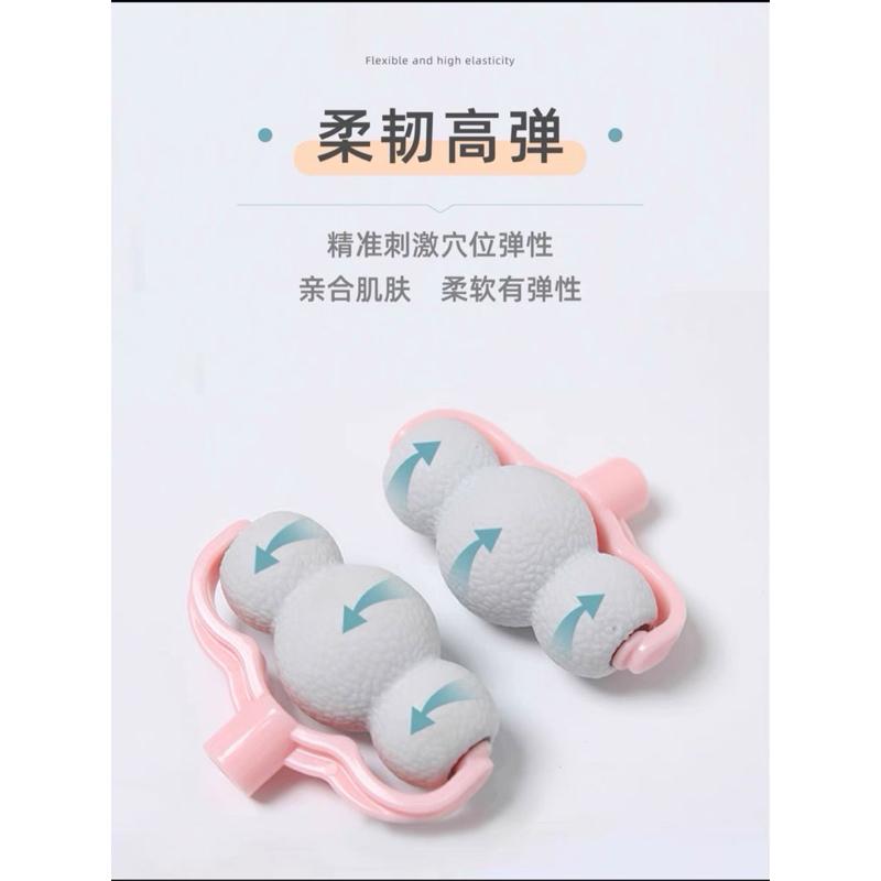 [EGO 最優惠]  台灣🇹🇼現貨 最新 八球頸椎按摩器 夾脖子神器 家用肩頸夾 U型頸部揉捏夾 手動多功能家用健身器-細節圖3