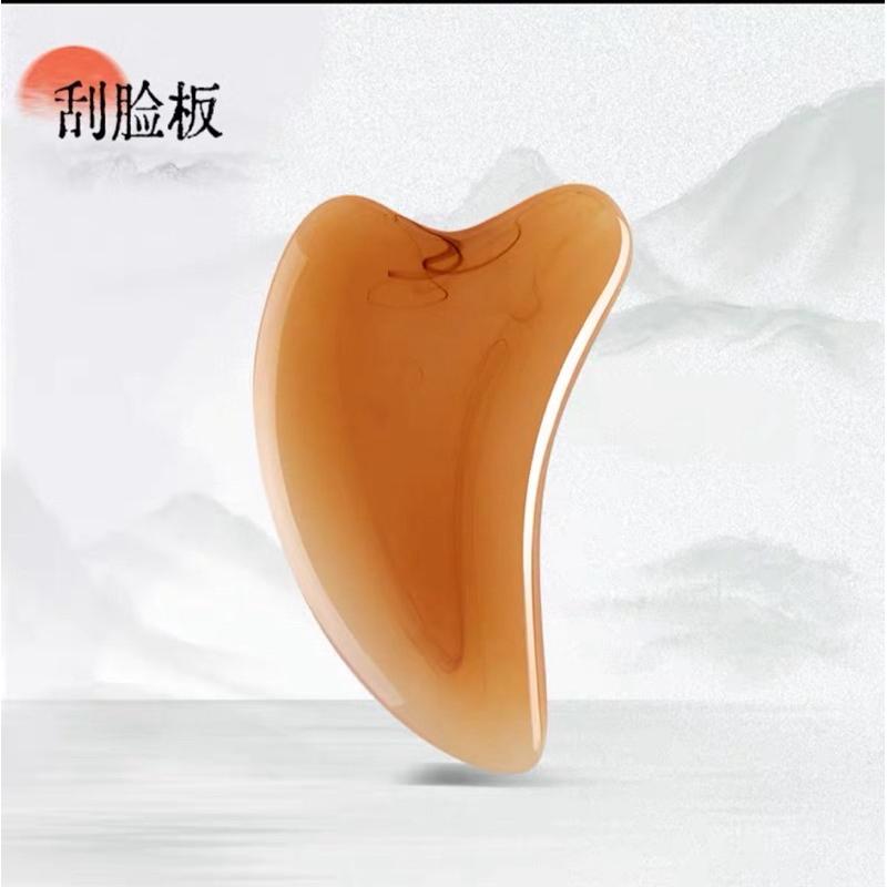 [EGO 滿額贈] 台灣🇹🇼現貨 美顏按摩四件組 刮臉板 多功能海豚梳子 撥筋棒 臉部 刮痧 美容工具 按摩 點穴棒 紓-細節圖6