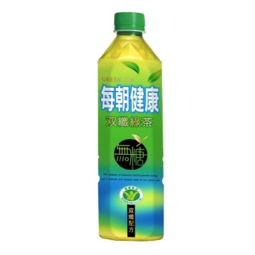 每朝健康 雙纖綠茶650ml(24入/箱)*2箱