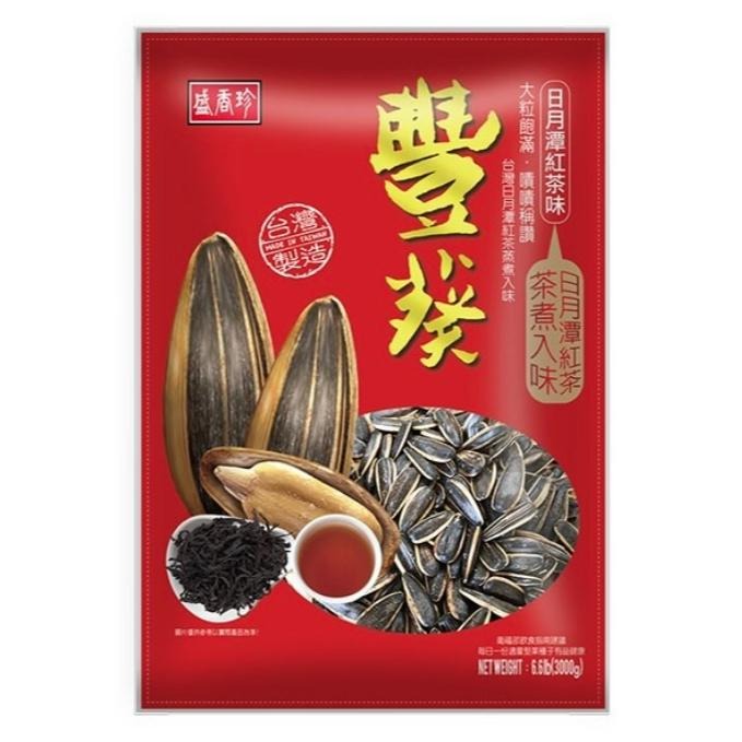 【盛香珍】豐葵香瓜子重量包3kgX2袋組(焦糖/日月潭紅茶/桂圓紅棗風味 3口味任選)-細節圖2