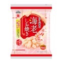 新品上市 海老蝦餅 越後製果 鹽烤蝦味米果(56g)  日本仙貝 米果 蝦子-規格圖2