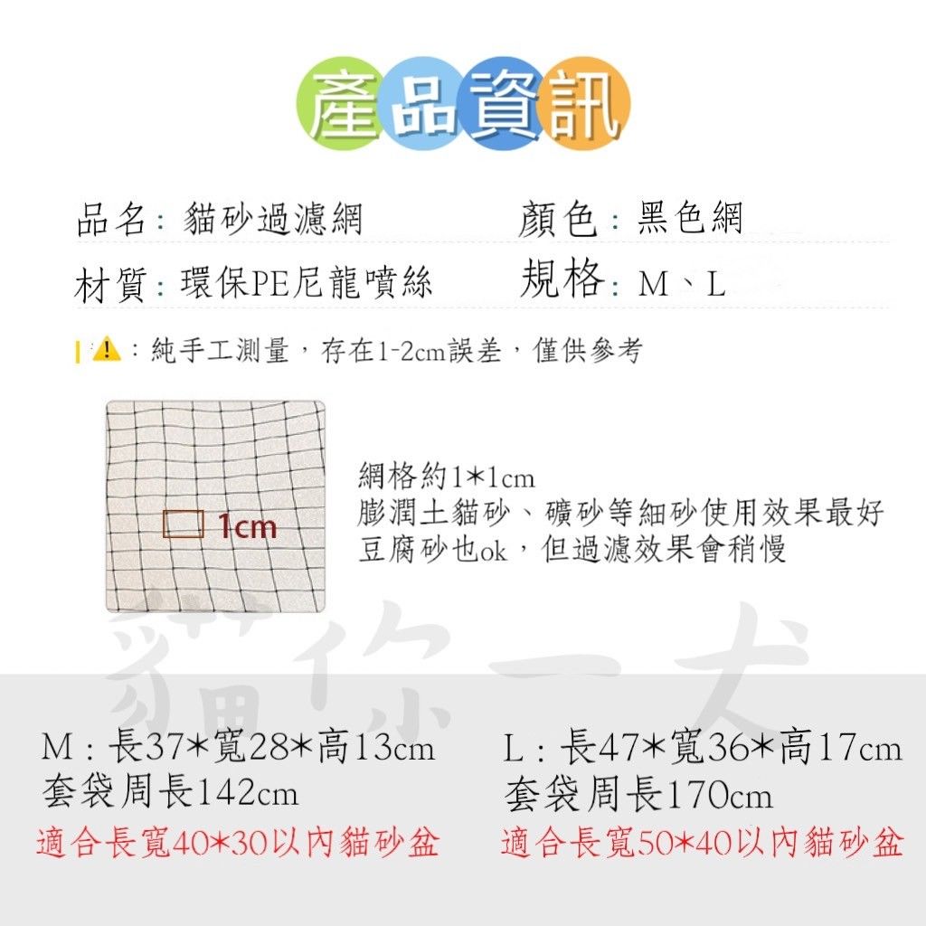 貓你一犬｜貓砂過濾網-細節圖5