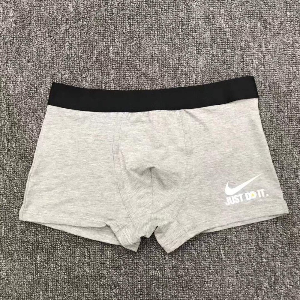 買十送一 耐克 熱銷 好穿  帥氣 四角內褲 純棉內褲 男仕內褲 男生內褲 舒適透氣 貼身四角褲 男內褲 潮牌內褲-細節圖4