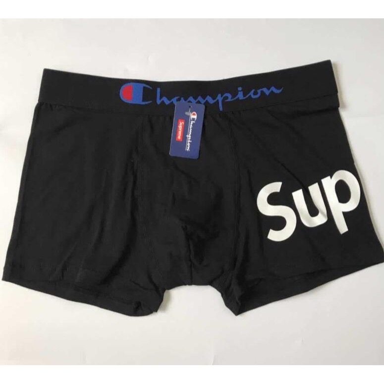 買十送一 好穿 內褲 四角內褲 純棉內褲 男仕內褲 男生內褲 舒適透氣四角褲 四角平口褲 內褲 冠軍 SUPREME-細節圖2