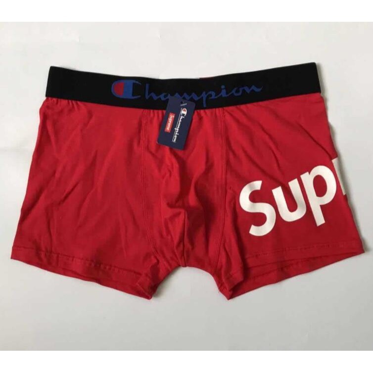 買十送一 好穿 內褲 四角內褲 純棉內褲 男仕內褲 男生內褲 舒適透氣四角褲 四角平口褲 內褲 冠軍 SUPREME-細節圖4