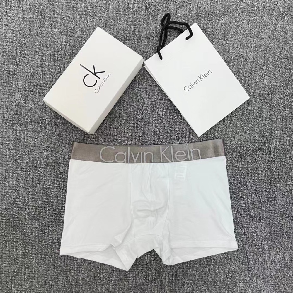 買十送一 CK 熱銷 好穿 男四角內褲 純棉內褲 男內褲 男生內褲 舒適透氣 貼身四角褲 內褲男 平口內褲 多色可選-細節圖3