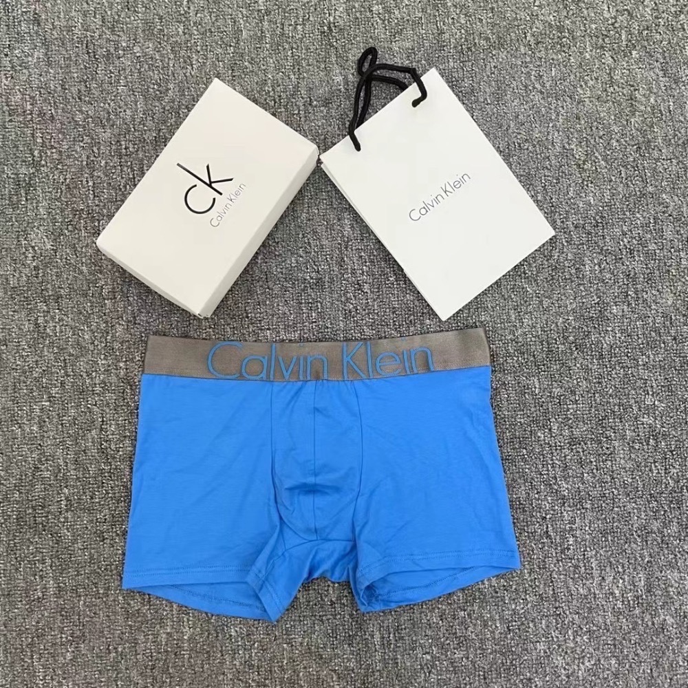 買十送一 CK 熱銷 好穿 男四角內褲 純棉內褲 男內褲 男生內褲 舒適透氣 貼身四角褲 內褲男 平口內褲 多色可選-細節圖7